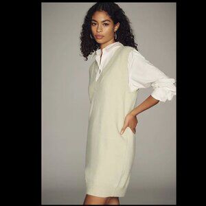 SUNDAY IN BROOKLYN  sweater vest mini dress